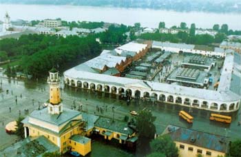 Торговые ряды (фото-2). Достопримечательности Костромы