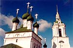 Соборы Костромы - древнее белокаменное зодчество